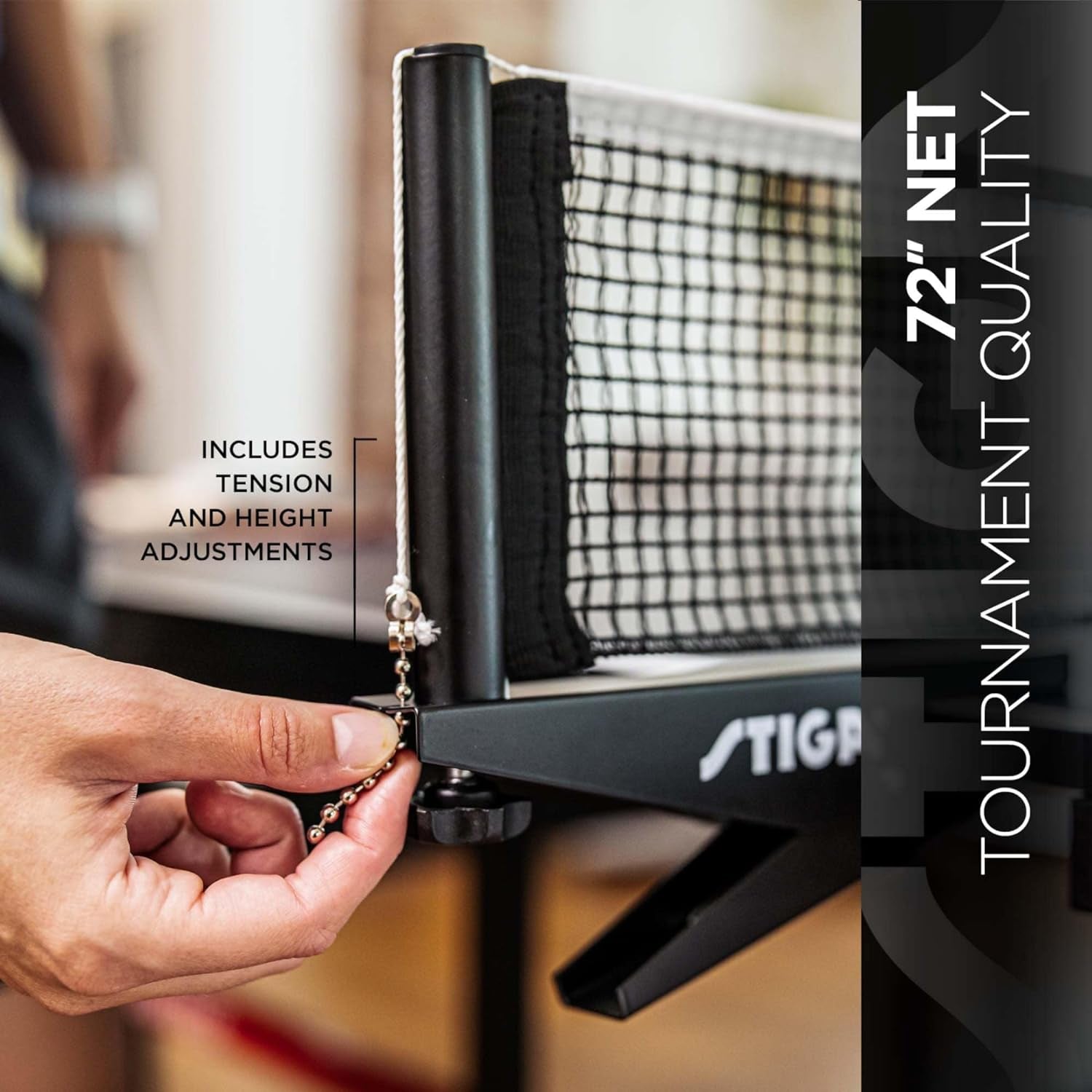 Advantage Series Ping Pong Tables - 13, 15, 18, and 25Mm Tabletops - Quickplay 10 Minute Assembly - Playback Mode - Recreational to Tournament Level